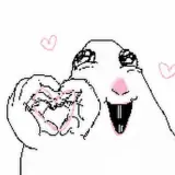 Figurinha de Amor para WhatsApp