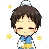 Figurinha de Anime para WhatsApp