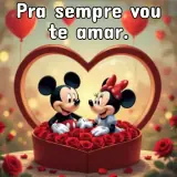 Figurinha de Amor para WhatsApp