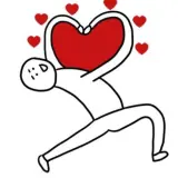 Figurinha de Amor para WhatsApp