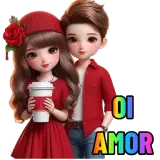 Sticker de Amor para WhatsApp