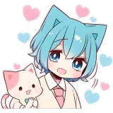 Figurinha de Amor para WhatsApp