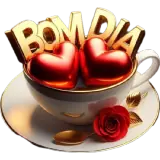 Figurinha de Saudações para WhatsApp