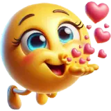 Figurinha de Emojis Amarelos para WhatsApp