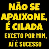 Sticker de texto para WhatsApp