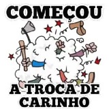 Figurinha de Amor para WhatsApp