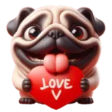 Sticker de Amor para WhatsApp