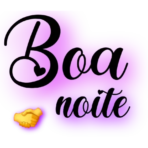 Figurinha para WhatsApp — Boa Noite