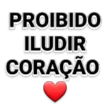 Figurinha de Amor para WhatsApp