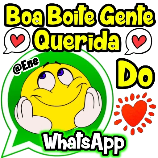 Figurinha para WhatsApp — Saudações