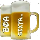 Figurinha de Saudações para WhatsApp