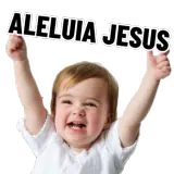 Figurinha de religião para WhatsApp