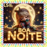 Figurinha de Boa Noite para WhatsApp