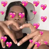 Figurinha de Amor para WhatsApp