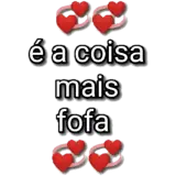 Figurinha de Amor para WhatsApp