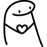 Figurinha de Amor para WhatsApp