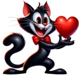 Figurinha de Amor para WhatsApp