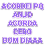 Figurinha de Saudações para WhatsApp