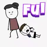 Figurinha de reação para WhatsApp