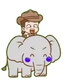 Figurinha de Animais para WhatsApp