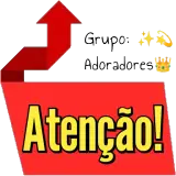 Figurinha de texto para WhatsApp