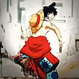 Figurinha de One Piece para WhatsApp