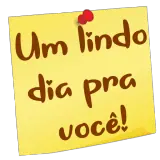 Figurinha de Saudações para WhatsApp