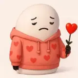 Figurinha de Amor para WhatsApp