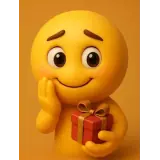 Figurinha de reação para WhatsApp