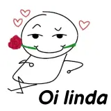 Figurinha de Amor para WhatsApp