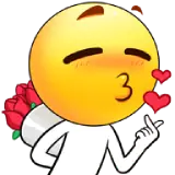 Figurinha de Amor para WhatsApp