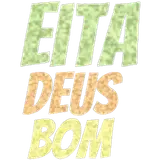 Figurinha de texto para WhatsApp