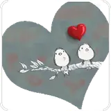 Figurinha de Amor para WhatsApp