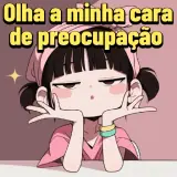 Figurinha de reação para WhatsApp