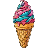 Figurinha de Comida para WhatsApp