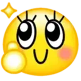 Figurinha de Emojis Amarelos para WhatsApp