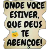 Figurinha de religião para WhatsApp