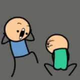 Figurinha de reação para WhatsApp