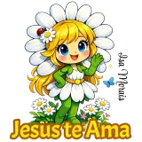 Figurinha de religião para WhatsApp