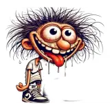 Figurinha de Engraçados para WhatsApp