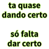 Figurinha de texto para WhatsApp