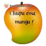 Figurinha de Comida para WhatsApp