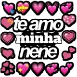 Figurinha de Amor para WhatsApp