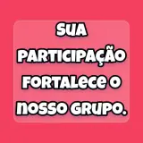 Figurinha de texto para WhatsApp