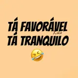 Figurinha de texto para WhatsApp