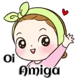 Figurinha de Saudações para WhatsApp