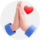 Figurinha de Amor para WhatsApp