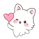 Figurinha de Amor para WhatsApp