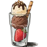 Figurinha de Comida para WhatsApp