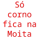 Figurinha de texto para WhatsApp